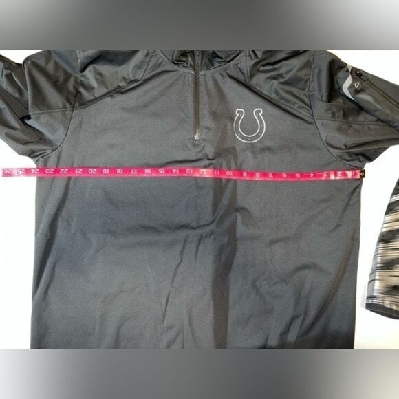 Indianapolis Colts Nike On Field Apparel‎ 1/2 zip pull over men's large - Picture 7 of 11